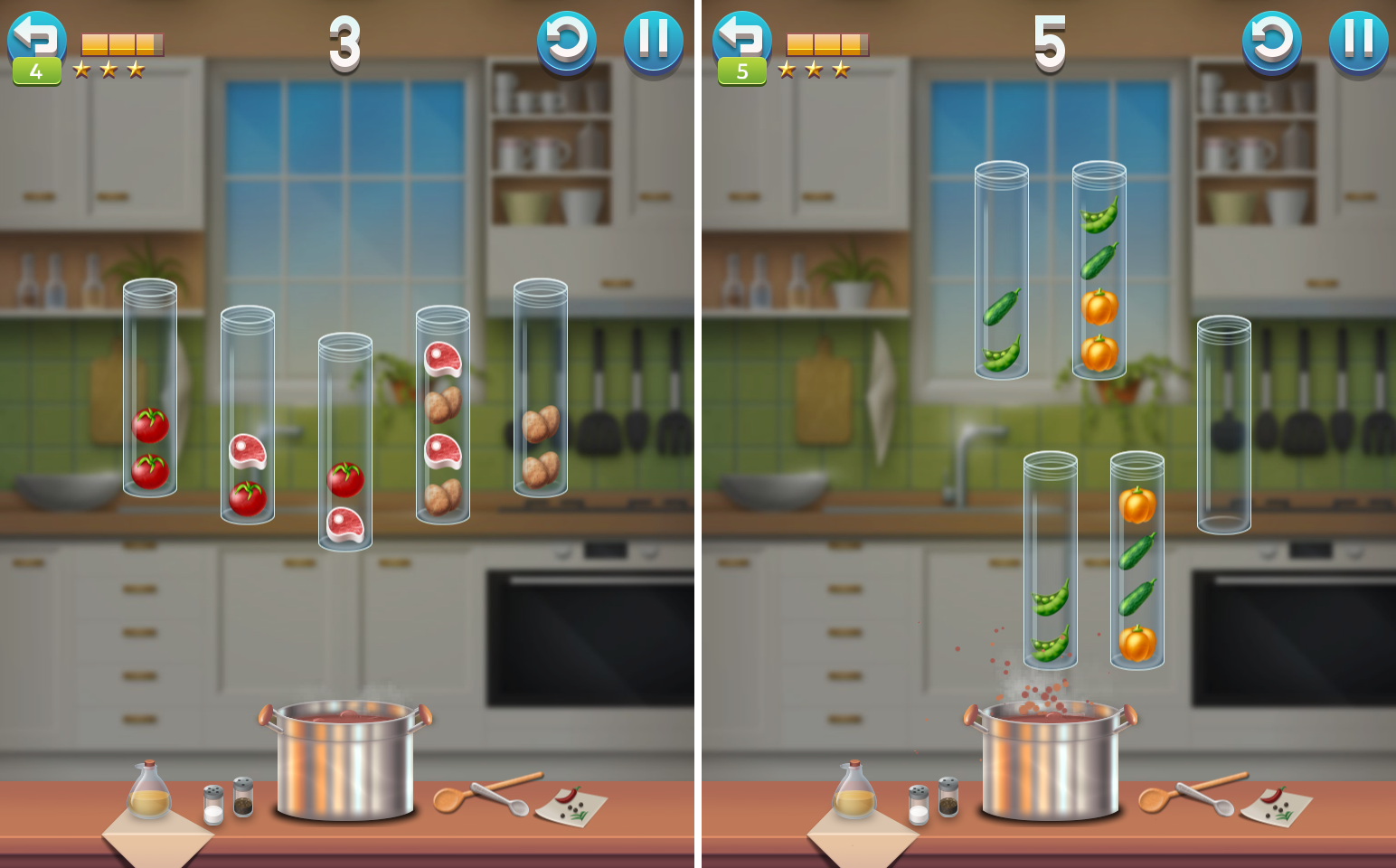 kitchen sorting screenshot