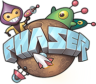 Phaser planet logo