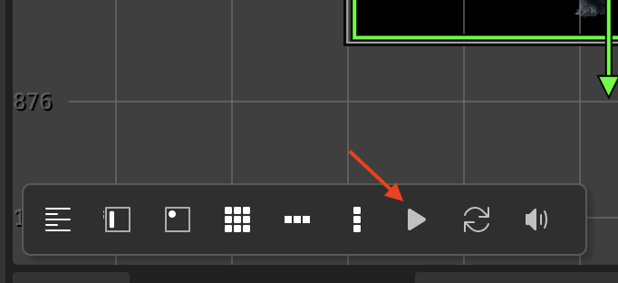 Scene toolbar