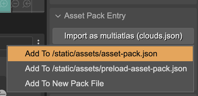 select asset pack